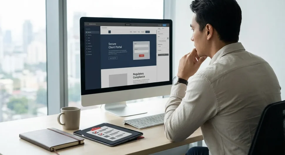 financial advisor website builder — Why Financial Advisors Need a Professional Website Builder for Trust and Compliance